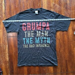 Grandpa Men's T-Shirt - Black